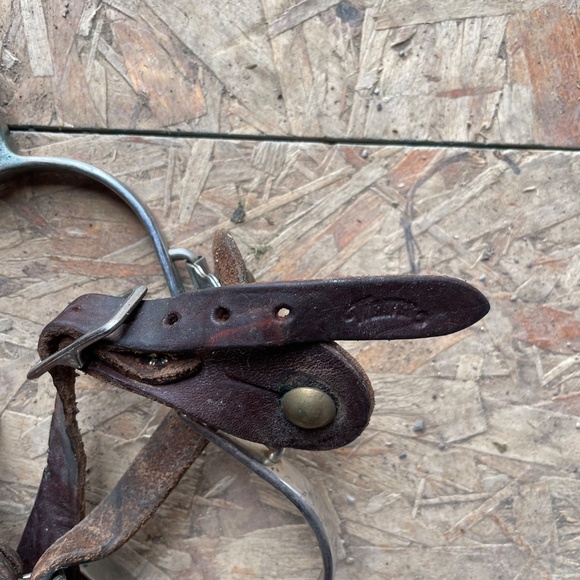 SOLD-Women's Western Spurs and Spur Straps - Picture 2 of 5